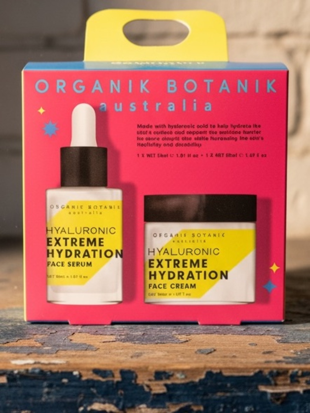 Organik Botanik Hyaluronic Extreme Hydration Face Serum & Cream -
NWT